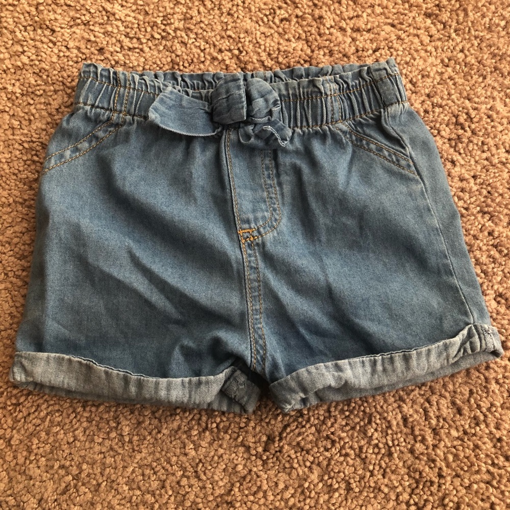 High waisted shorts.